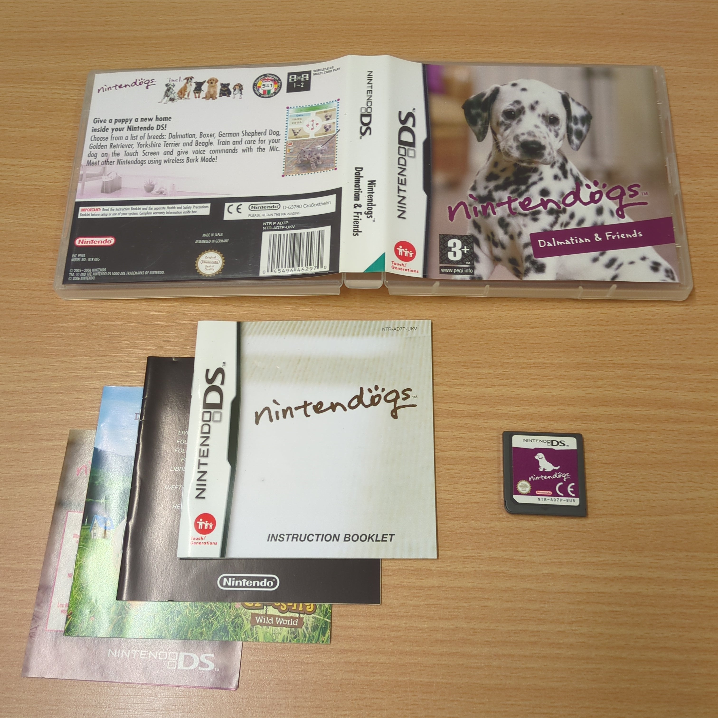 Nintendogs Dalmation & Friends Nintendo DS game Nintendogs Dalmation & Friends Nintendo DS game